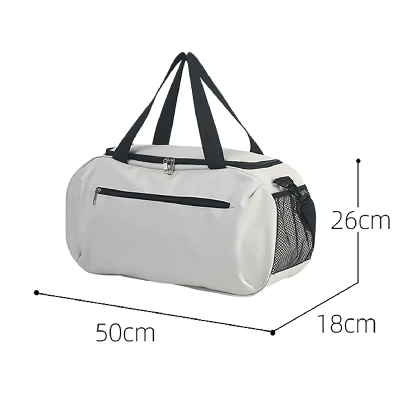 Bolsa de ginástica esportiva Bolsa de viagem de grande capacidade para exercícios de ioga ao ar livre