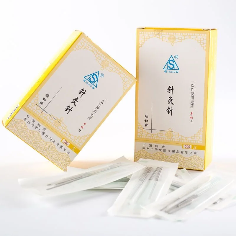 2500PCS Disposable Acupuncture And Moxibustion Needles With Cannula Sterile Clean Sanitary Sharp Beauty Massage Various Sizes