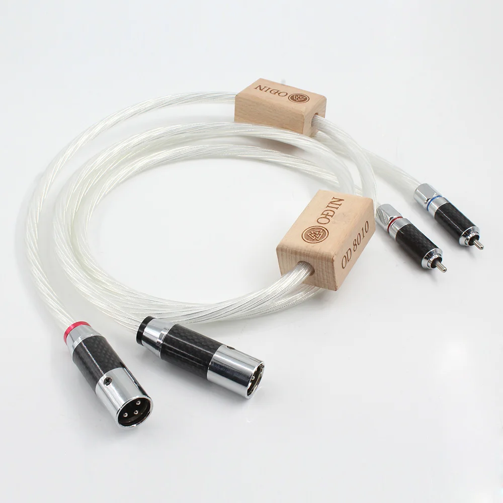 

Nordost Odin 2RCA to 2XLR Cable Hi-end Rca Male to Xlr Male Audio Cable