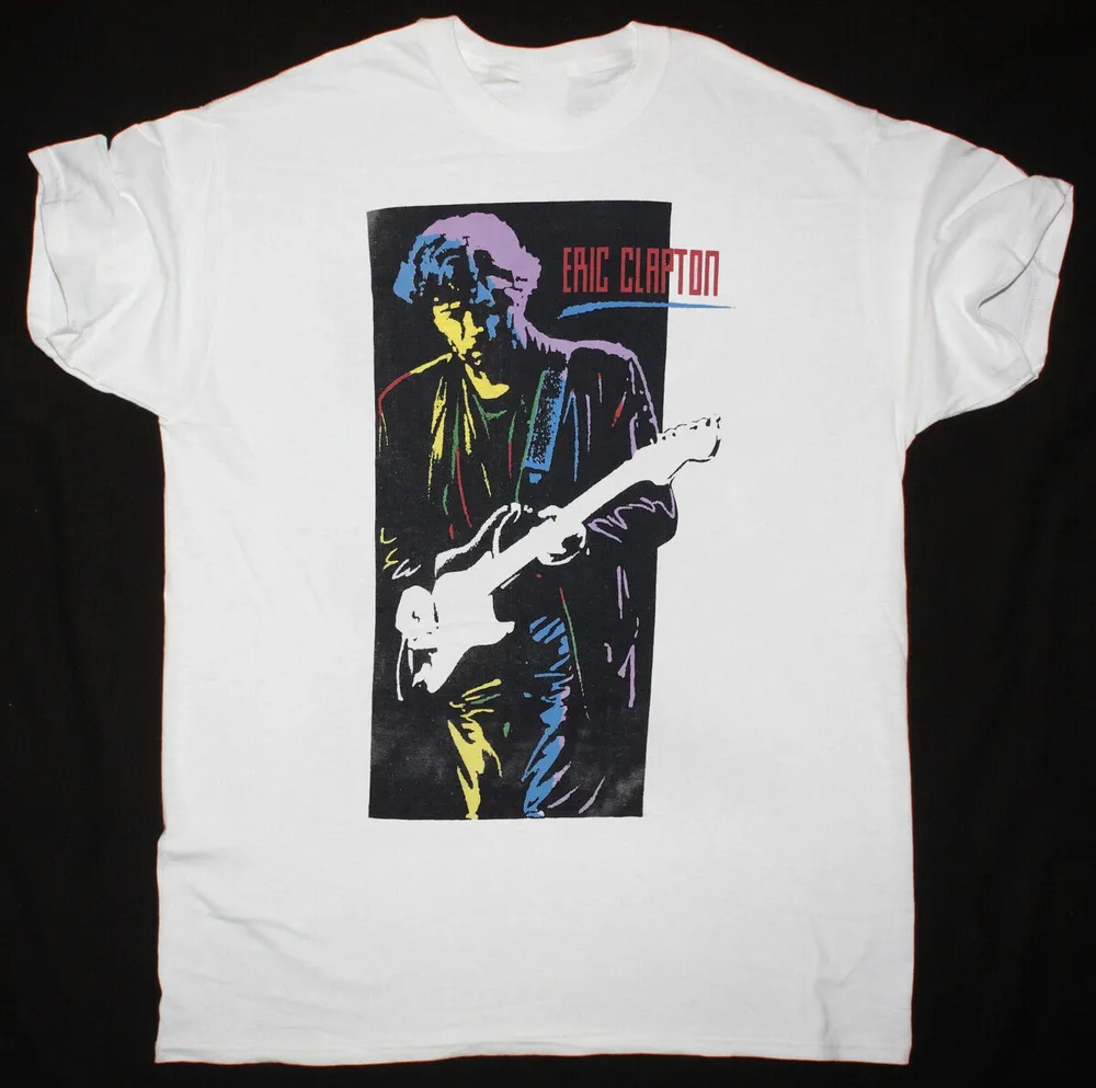 ERIC CLAPTON JOURNEYMAN CONCERT T Size S M L 234XL EE158 2 side Anime pattern clothing Y2K top summer short sleeveAnime Graphic