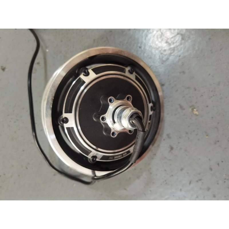 Disc brake wheel hub brushless scooter electric vehicle motor with 10*2.5 inner and outer tire