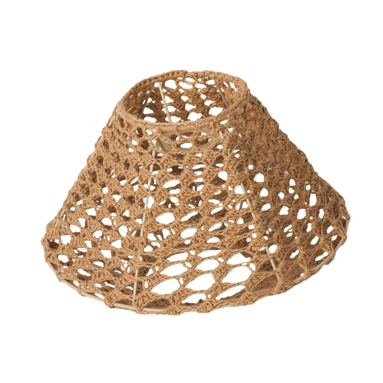 Rope Woven Lampshade Table Lamp Lampshade Decoration Lamp Cover for Wall Sconces Table Light Dining Room Room
