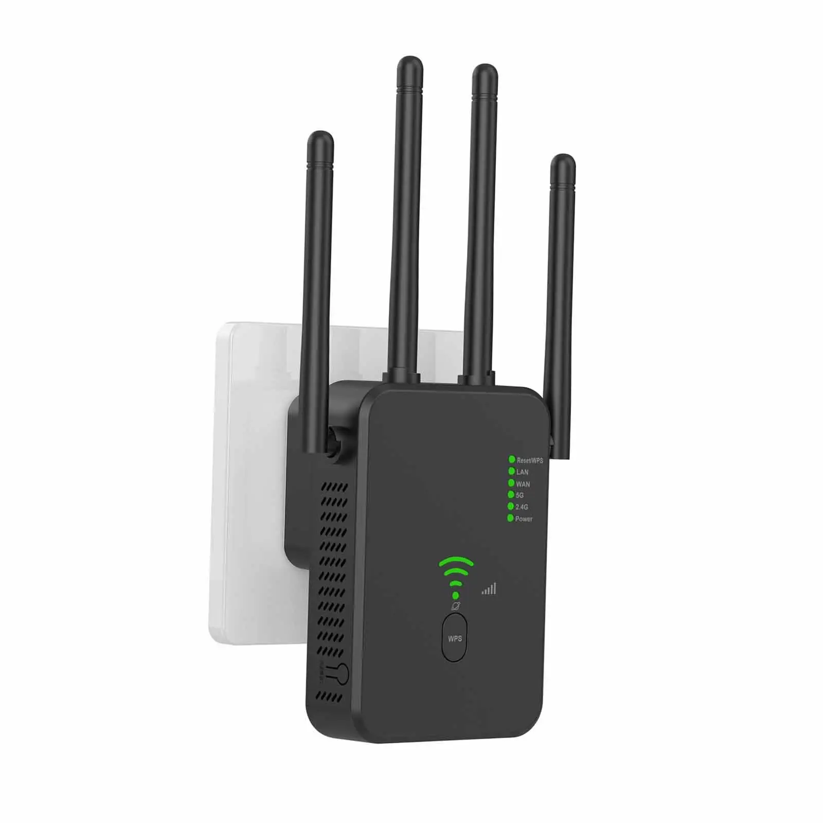Amplifier Range Internet Broader Coverage Plug and Play with Network Port Wps Band 5GHz 2.4GHz 1200Mbps EUR