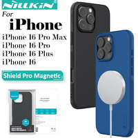 Nillkin For iPhone 16 Pro Max 16 Plus 16 Pro Shield Pro Magnetic Case Anti Fingerprint Shockproof Back Cover