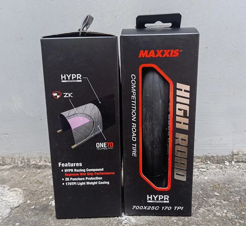 MAXXIS HIGH ROAD 28X25 700X25 28 32C SL 700X23 25 28C Für Rennrad E-Bike Fahrrad Anti Pannen Falten Reifen – Detail 3