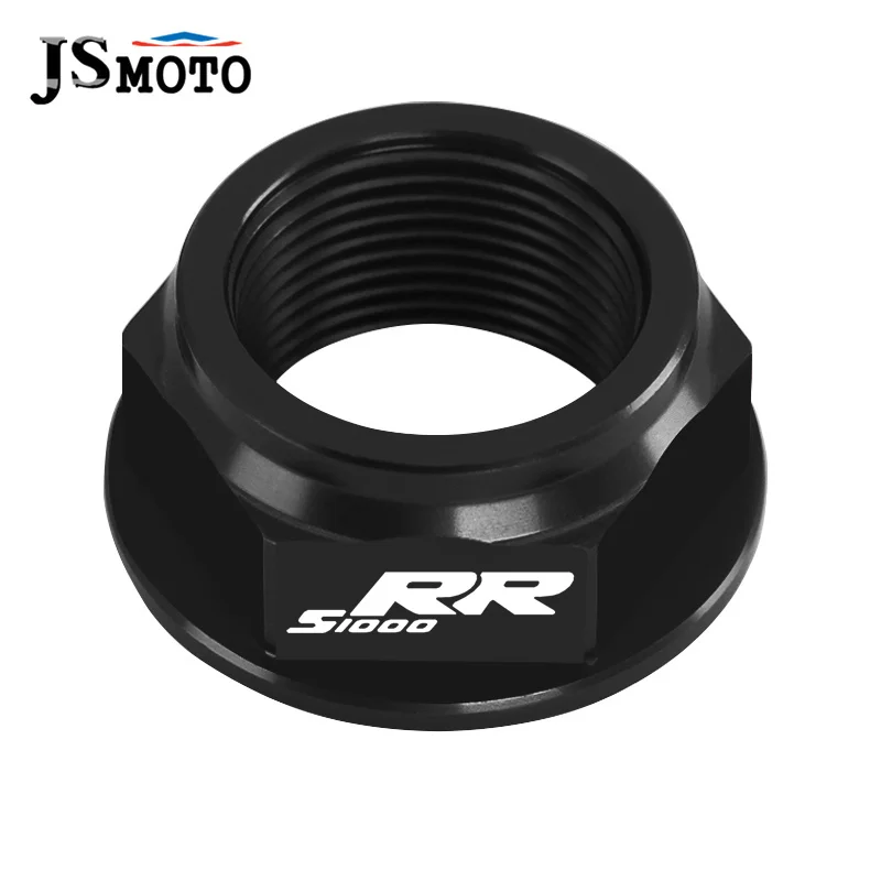 For BMW S1000R S1000RR CNC Swing Arm Pivot Shaft Nut Screw Bolt Protection Cover Motorcycle Accessories S1000 R S1000 RR