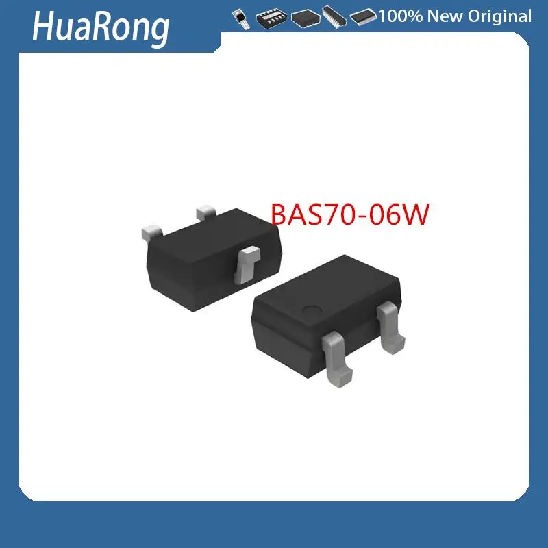 10PCS/LOT   BAS70-06W    76t    70V 70mA      SOT-323