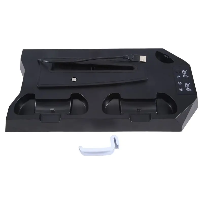 

A29F-Подставка для охлаждения PS5 Slim/PS5 с вентилятором DE/UHD, ультратонкая многофункциональная подставка для контроллера с прямой зарядкой