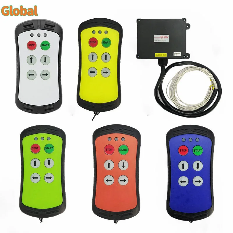 A600 6 keys single speed  Industrial Wireless Radio Crane Remote Control switches Hoist track Crane Lift Controller