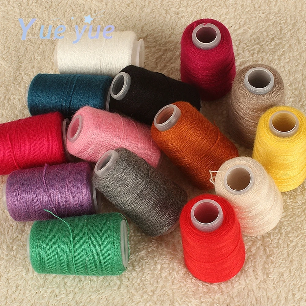 20G Spandex Partner Thread for Mink Cashmere Wool Yarn High Quality Sewing Knitting Additional Line