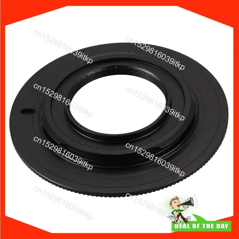 Aguja 3X lente de montaje C negra para adaptador Micro-4/3 E-P1 E-P2 E-P3 G1 GF1 GH1 G2 GF2 GH2 G3 GF3 C-/3