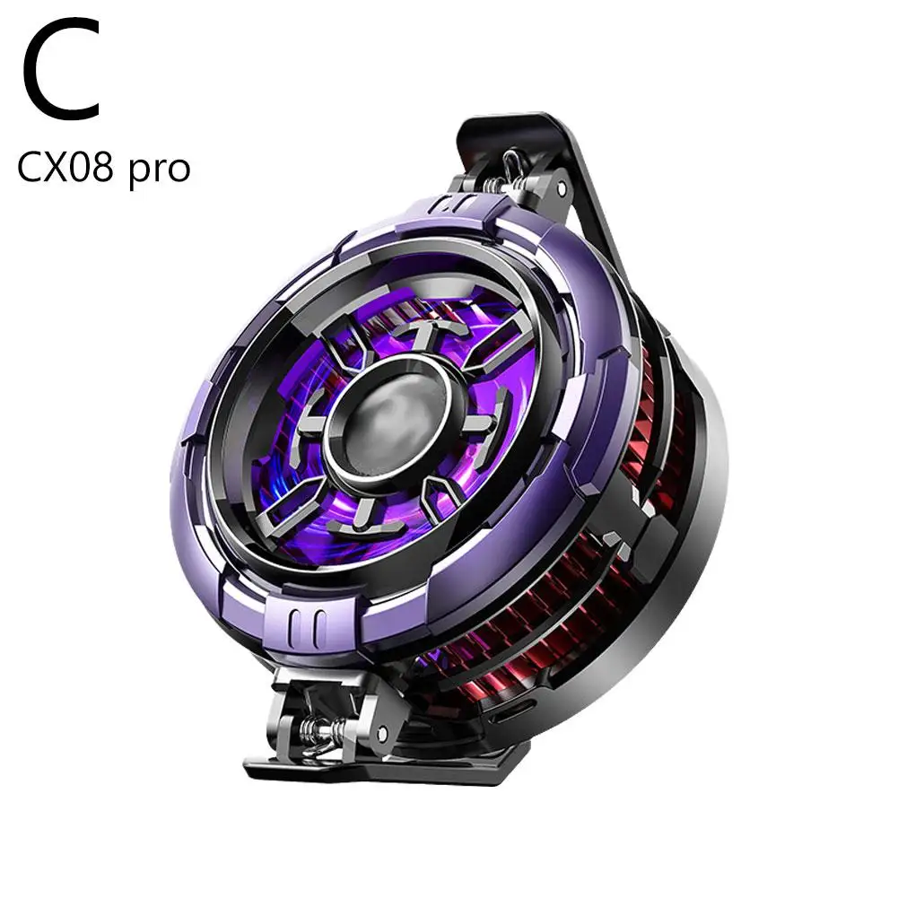 Steel Heart Strong Magnetic Radiator High Power Intelligent Professional Fan Semiconductor Cooling AI Magnetic Game Accesso T0V2