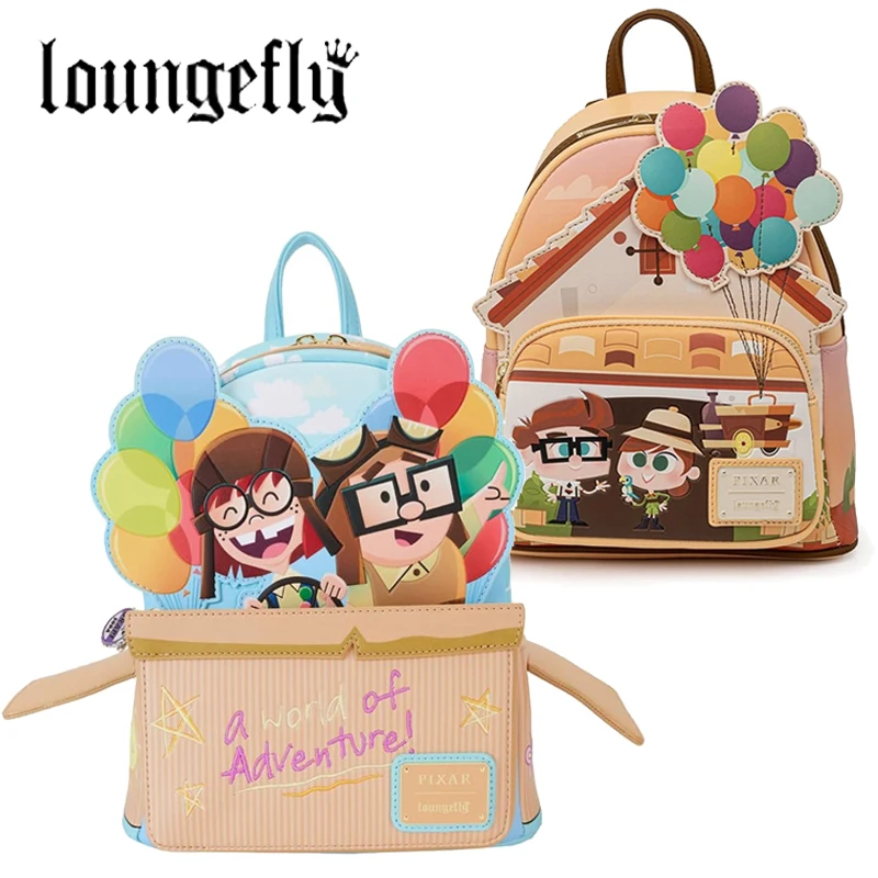 2 styles Loungefly Pixar Up 15th Anniversary Spirit of Adventure Mini Backpack