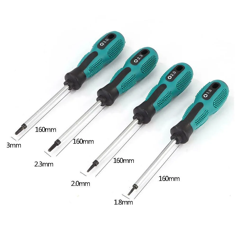 Versatile Magnetic Triangle Screwdriver Precision Repair Hand Tool Ergonomic Design Multiple Sizes Available (1pc)