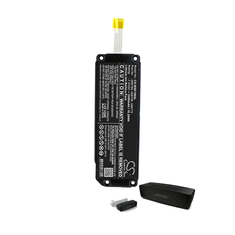 CS Speaker Battery for BOSE Soundlink Mini 2 Fits 088772 088789 088796 080841 Li-ion 7.40V 3400mAh/25.16Wh