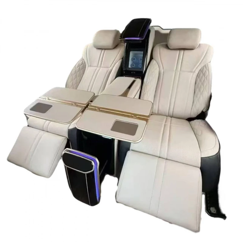 Middle Row Upgrade: Zero Gravity Nappa Fiber Leather Luxury Seats