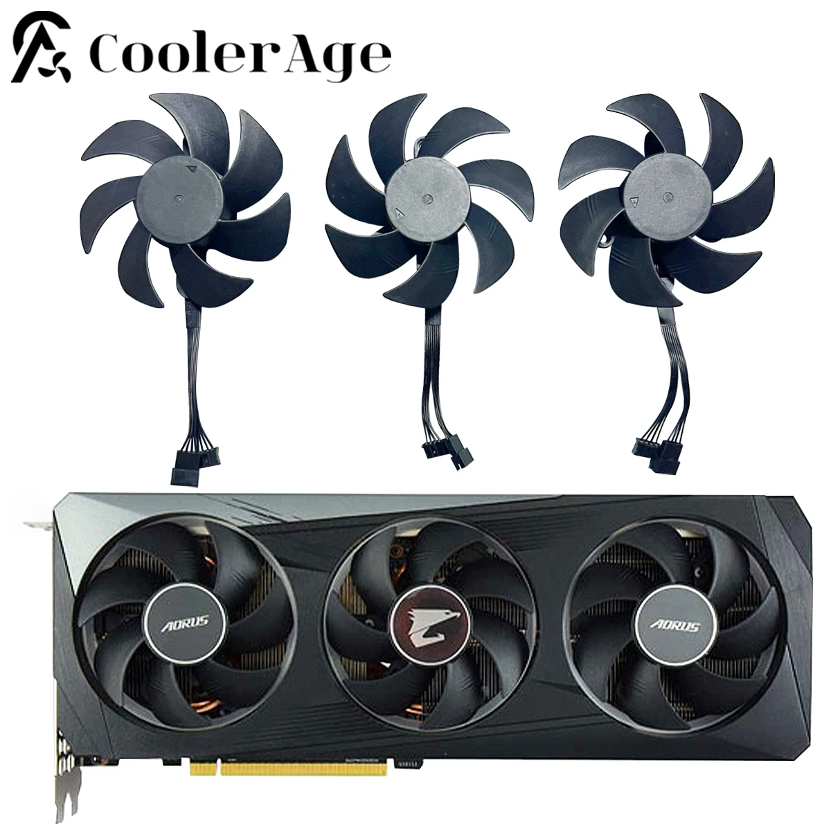 

For Gigabyte AORUS GeForce RTX 3060 ELITE 12G Video Card Fan RTX3060 PLA09215S12H Graphics Card Cooling Fan