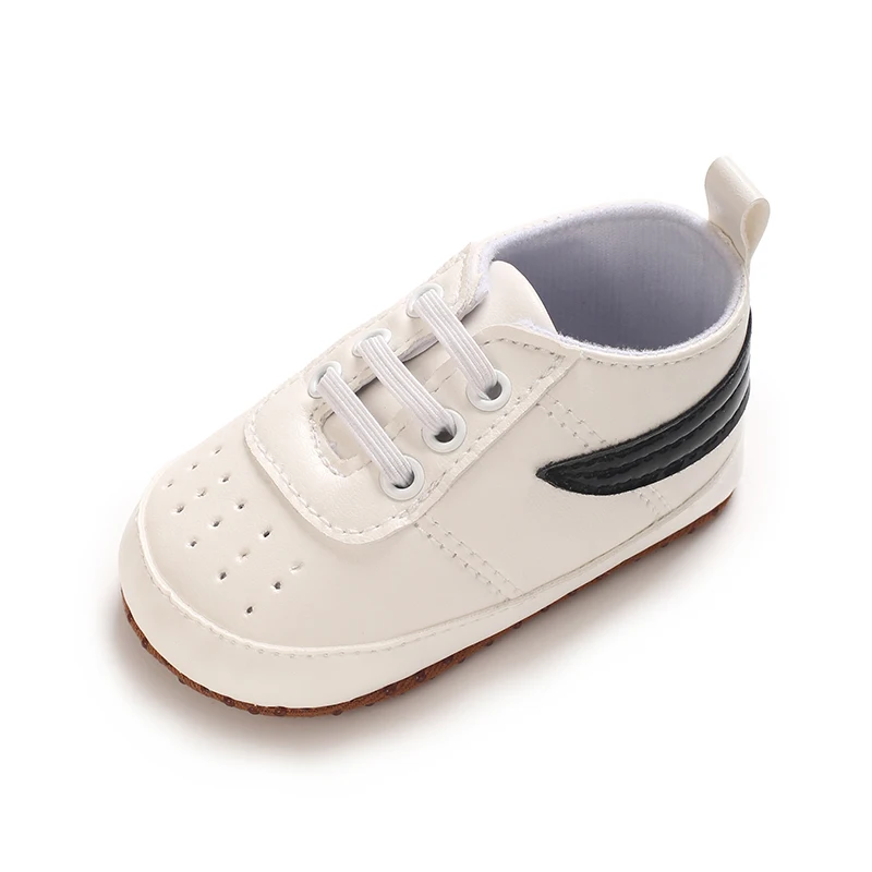 Baby-Sneaker mit weicher Sohle, Neugeborenen-Laufschuhe, rutschfeste PU-Leder-Freizeitschuhe für Kleinkinder von 0-18 Monaten, für Jungen und Mädchen. – Detail 32