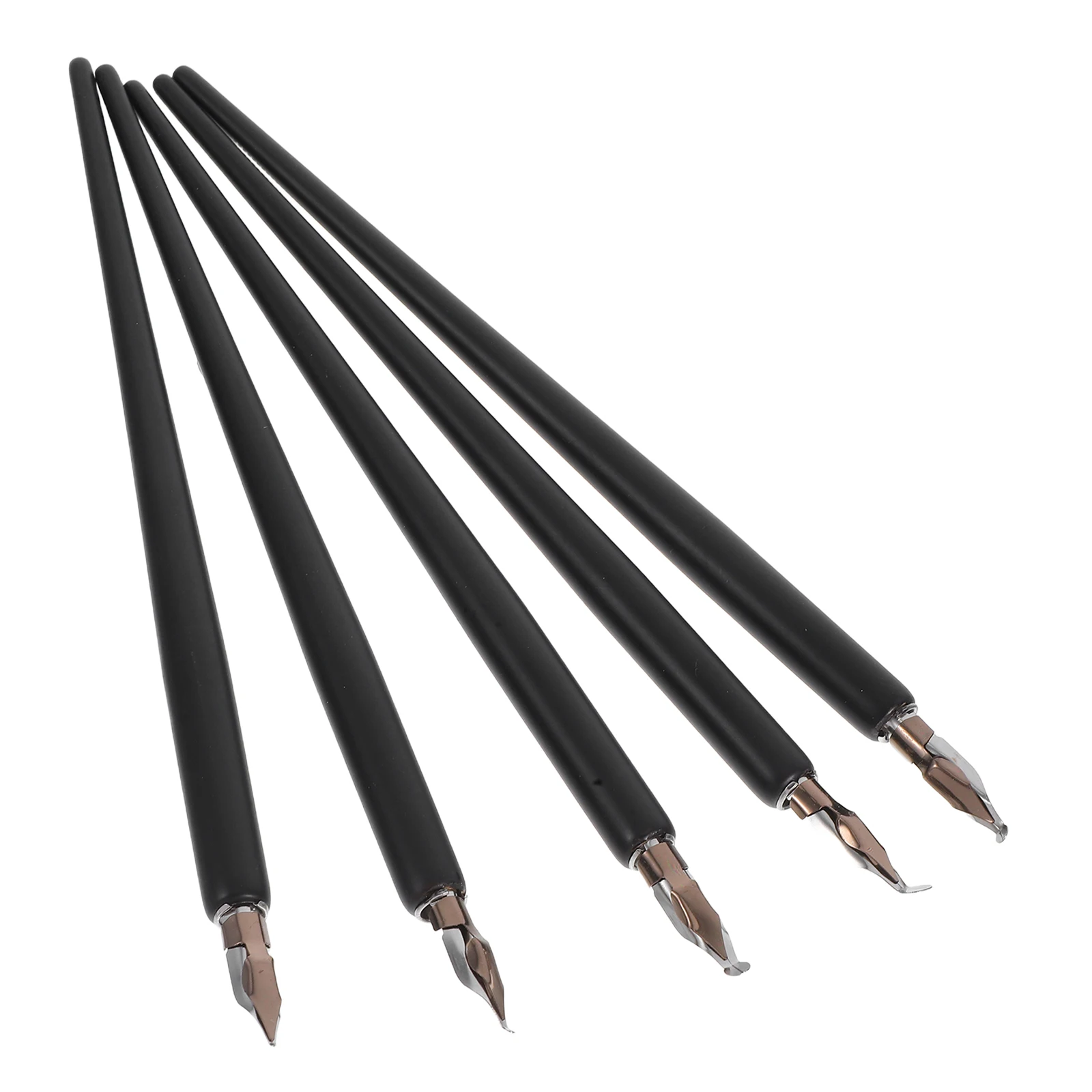 

5 шт., набор ручек для каллиграфии, рисования, винтажный стиль, деревянный ствол, стальное перо, инструмент для письма, художественный набор для начинающих, перьевая ручка