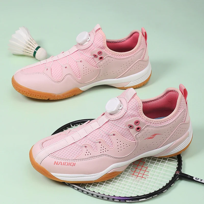 

2025 New Style Outdoor Tennis Training Sports Shoes Comfortable Non Slip Couple style Wear-Resisting Profession badminton shoes