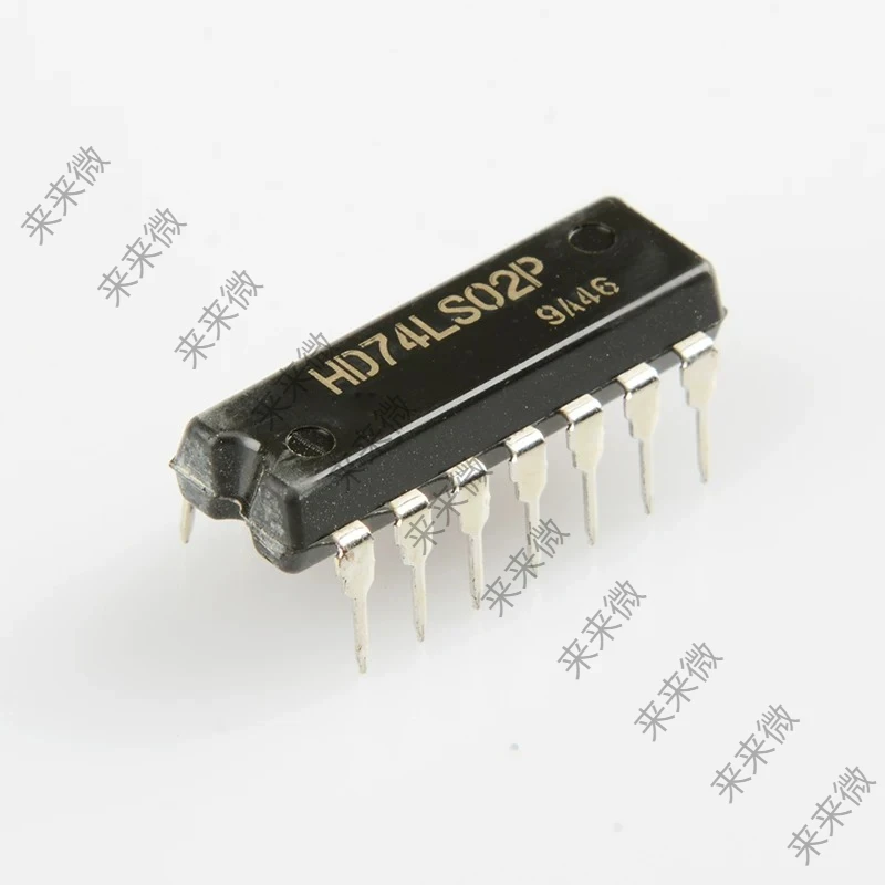 10pcs HD74LS02P DIP-14 Quad 2-Input NOR Gate TTL Logic IC 74LS02 Digital Logic Chip One-Stop BOM Service Electronic Components