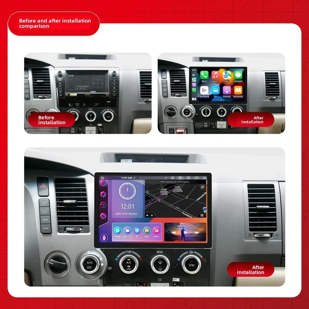 13.3 Inch 2k Touch Screen Car Audio Navigation System Dsp 4G Wifi 8 Core 8g 256g Radio Car Android Player for Mercedes Benz view 3