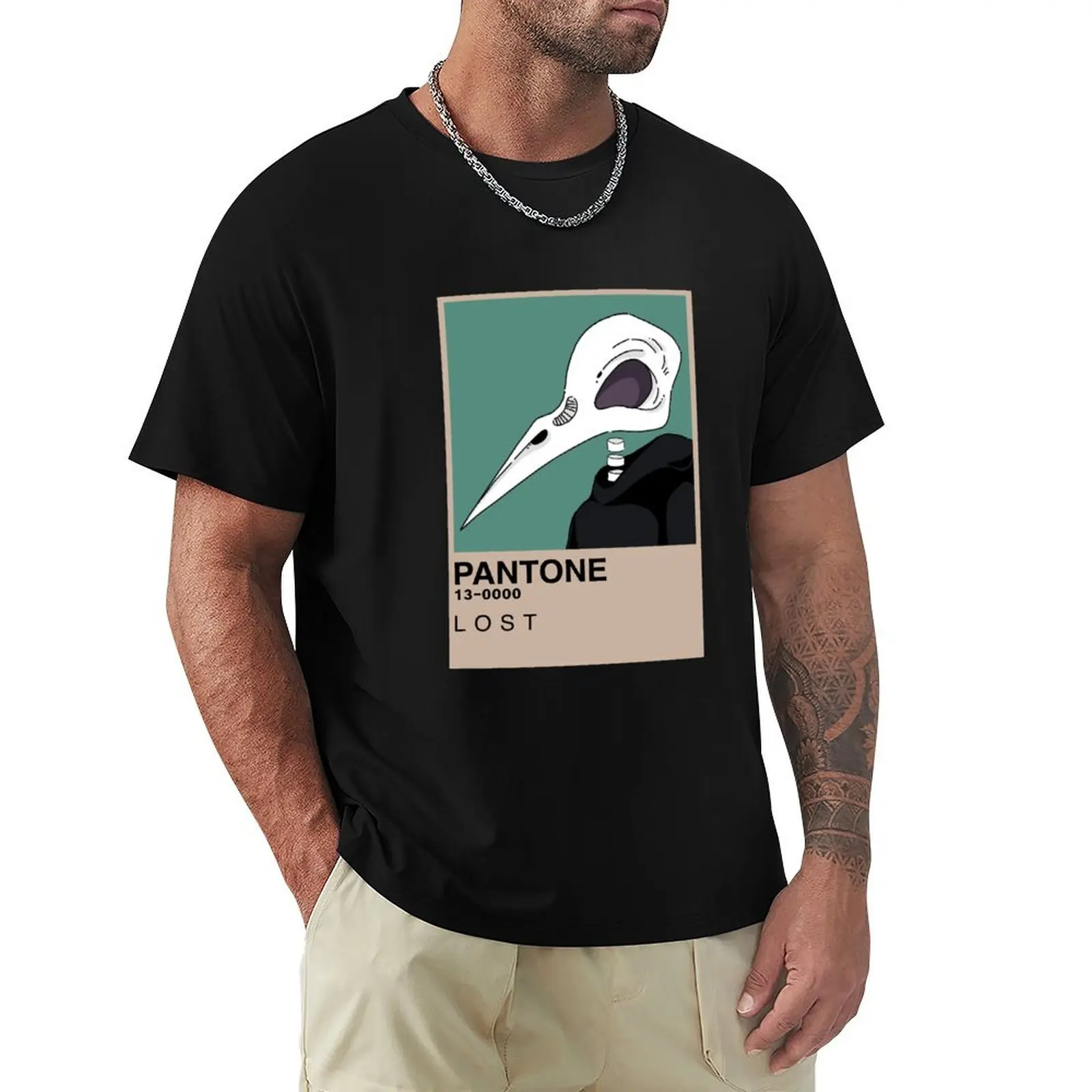 

LOST T-Shirt animal prinfor boys man clothes mens t shirts top quality