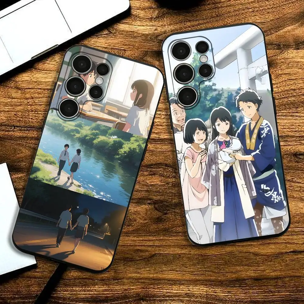 T-Tsukigakire Anime Phone Silicone Case For Samsung S24,22,20,23,21,20 Ultra Plus Lite 5G Print Silicone  Cover
