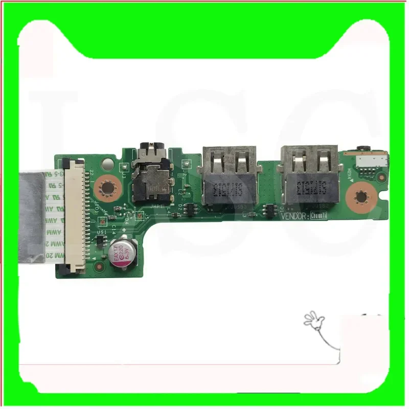 LSC original for Acer Aspire A515-51 A515-51G laptop audio USB IO board with cable c5v01 LS-E891P