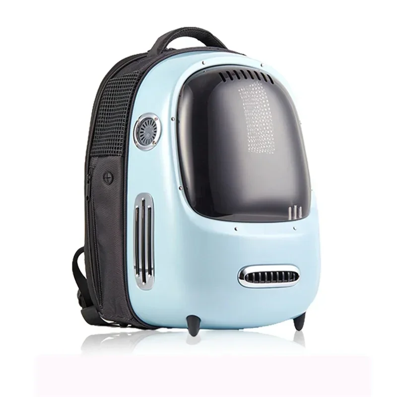 New Small Pet Fresh Air Cat Bag, Portable Bag For Going Out, Double Shoulder, High-capacity Space Capsule, Cat Bath, Magic Weapo
