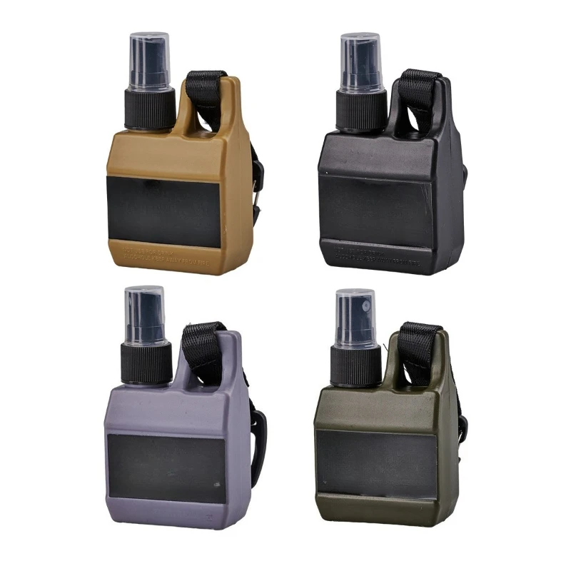 

Outdoor Multifunctional Spray Bottle Portable with Buckle Mountaineering Pot Outdoor Camping Alcohol Separate Bottle
