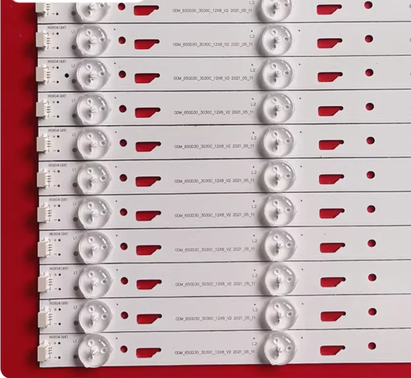 LED Backlight strip for  65us6006 65UB6406 65U3650C L65E5800A-UD ODM_650d30_3030C_12X8_V4 V2 4C-LB650T-YH3 65HR331M08A0