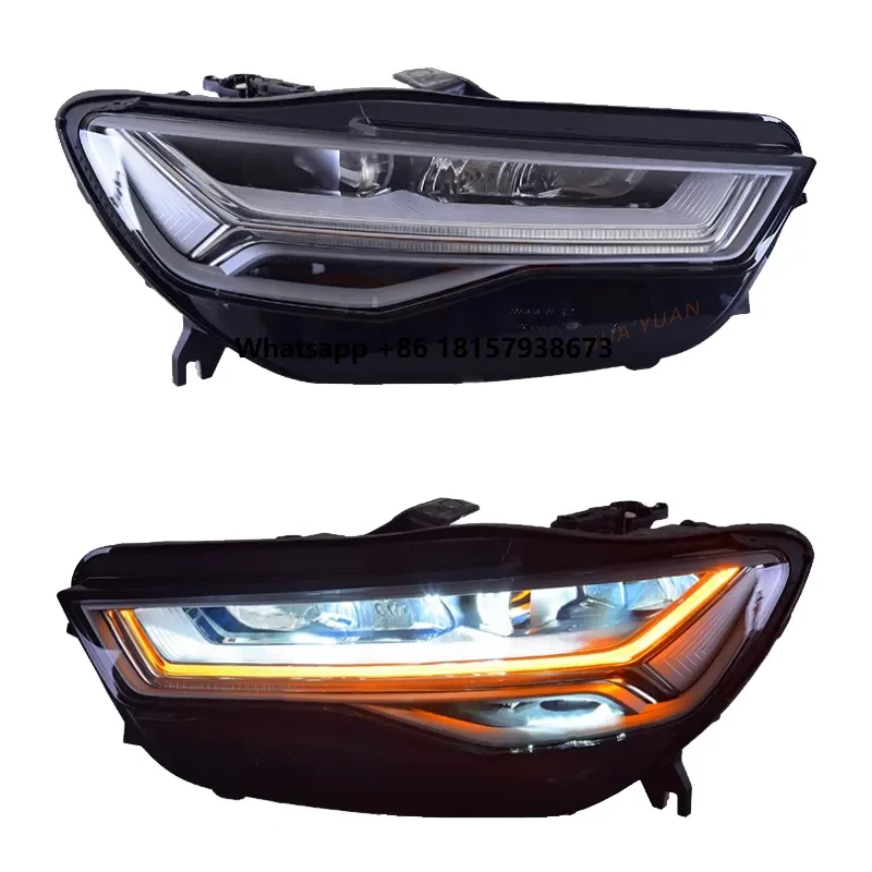 

Auto Accessories High Quality Mid-Range Genuine Led Car Headlight Headlamp for A6 Plug and Play 2014-2018 Years
