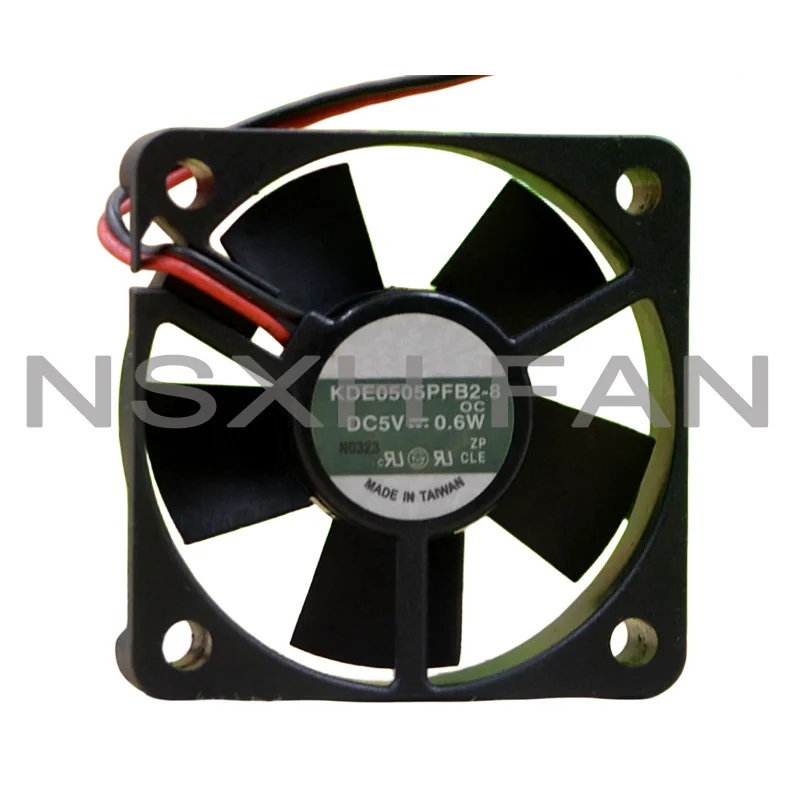 

KDE0505PFB2-8 DC5V 0.6W 5CM 5010 2WIRES BALL COOLING FAN