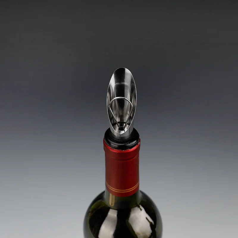 2 In 1 Magic Wine Decanter Wine Aerator Pourer Spout Decanter Wine Aerator Quick Aerating Pouring Tool Pump Portable Filter