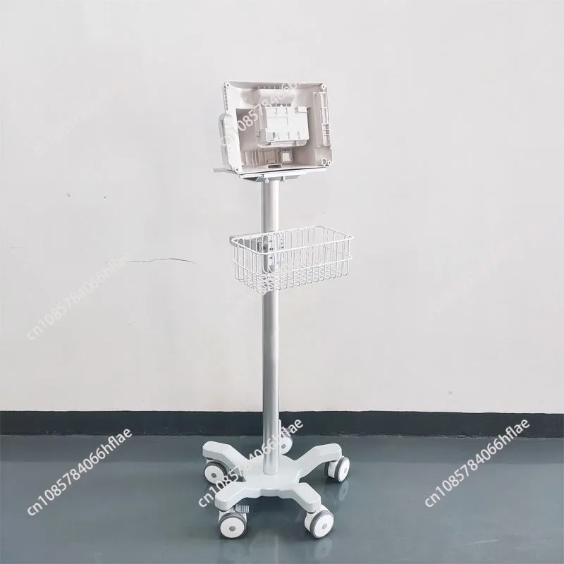 Aluminum Alloy Hospital Trolley With Bottom Sink Mobile  Cart For Medical Healthcare Professionals
