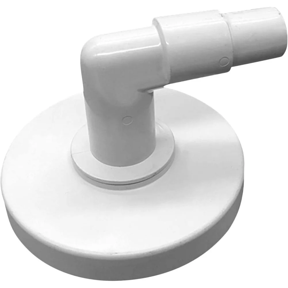 Small Elbow Connector Pool Skimmer Vacuum Plate White Efficient Pool Connection Pool Skimmer 90 Degree Elbow Design