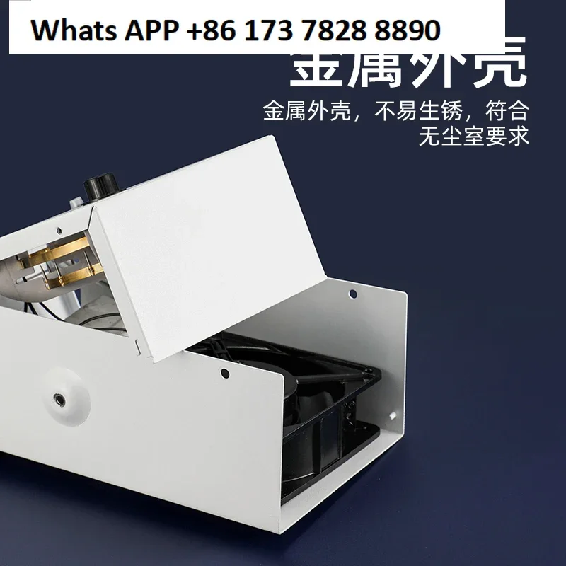 Ionenventilator industrielle statische Entfernung, kleiner Desktop SL028 Ionenventilator horizontal, statischer Eliminator