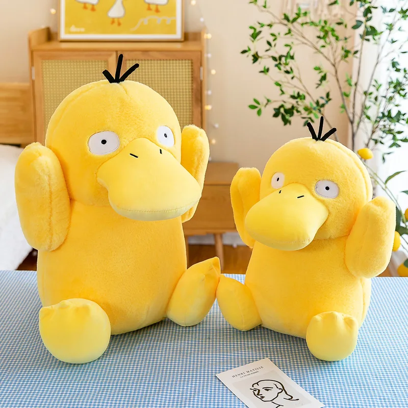 

25-60cm New Pokemon Psyduck Plush Toy Anime Duck Golduck Stuffed Doll Cartoon Pokémon Psyduck Plush Pillow Birthday Gift For Kid