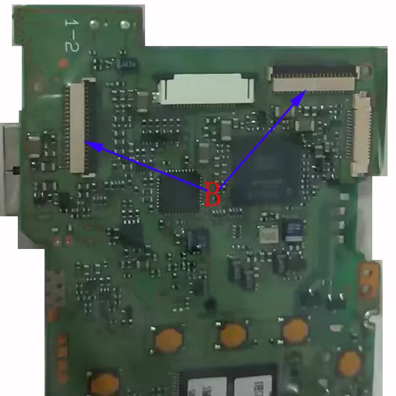 2-10Pcs Flex Cable Jack Contact Socket Plug FPC Connector For Samsung Digimax S500 S600 On Board Motherboard 39 Pin
