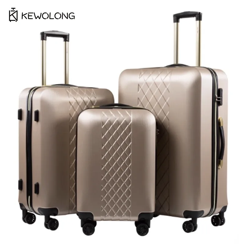 

New Design 20/24/28 Inch Super Quiet Airplane Wheel Luggage with TSA Lock, Large Capacity Anti-Scratch Check-in Suitcase