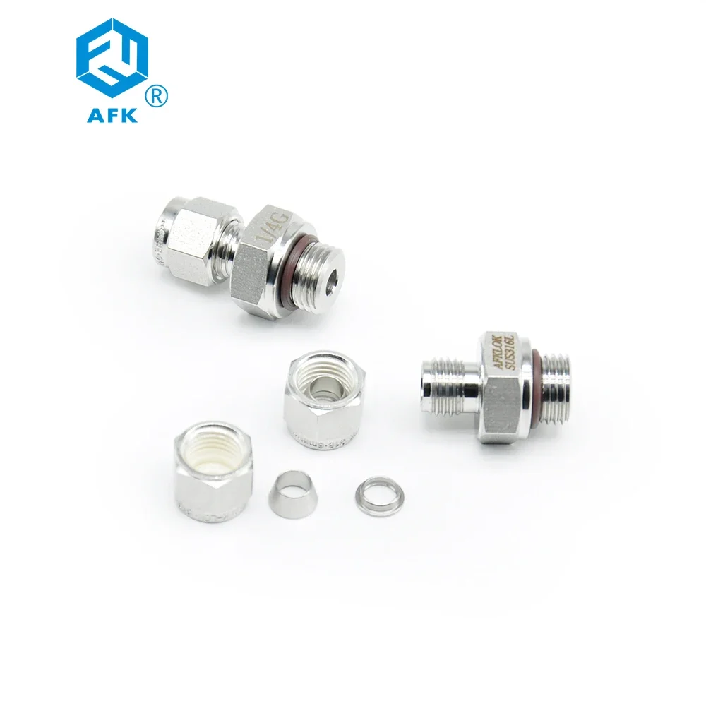 

Соединитель для трубок 8 мм на резьбу G 1/4 дюйма, нержавеющая сталь, фитинг-наконечник для приборов, резьба G, AFKLOK