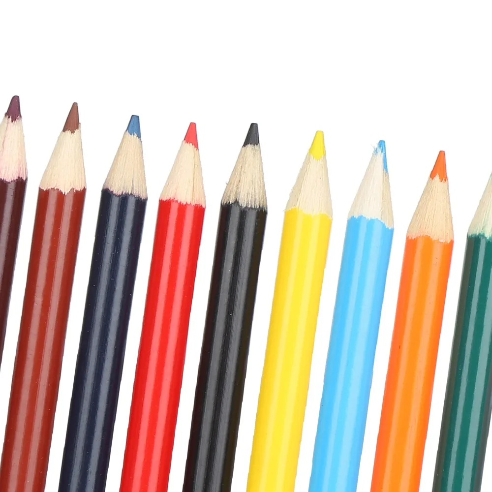 Handy Mini Colored Pencils 12 Colors Wood Art Pencils Drawing Pencils Drawing Task