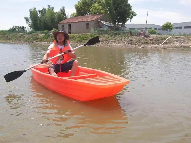 Hot-selling 2.3-meter double-layer high-density polyethylene plastic fishing boat