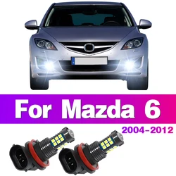 LED Car Front Fog Light Lamps Bulb For Mazda 6 Mazda6 2004 2005 2006 2007 2008 2009 2010 2011 2012 Auto Accessory