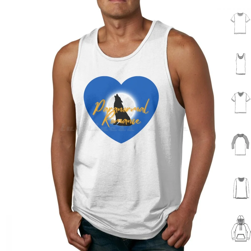 Paranormal Romance camisetas sin mangas chaleco sin mangas Paranormal Romance Shifter Romance Romance hombre lobo Twilight Vampiro