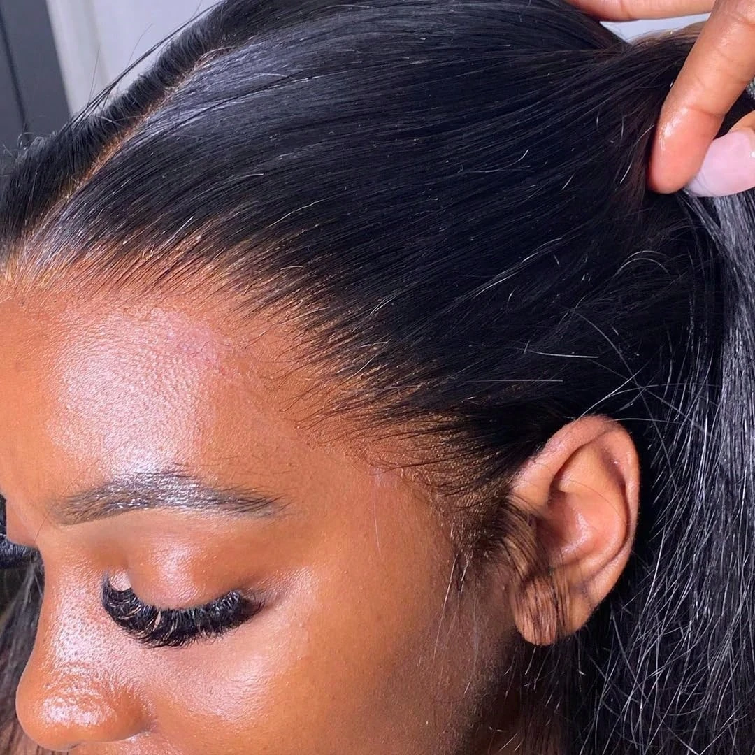 Peluca de cabello humano liso de 30 y 40 pulgadas, pelucas de encaje, cabello humano 13x6 HD, peluca Frontal de encaje 13x4 Remy, cierre prearrancado para mujeres