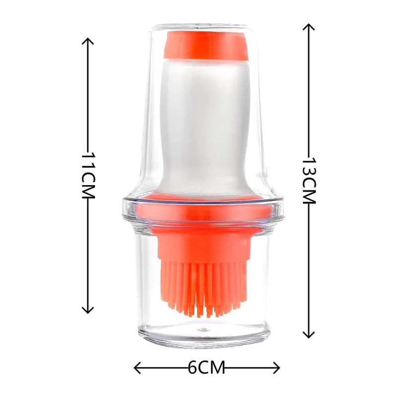 Kuchnia silikonowa butelka na olej do grilla ze szczotkami szczotka do masła szczotka do gotowania do pieczenia gotowanie jedzenie sos olej masło