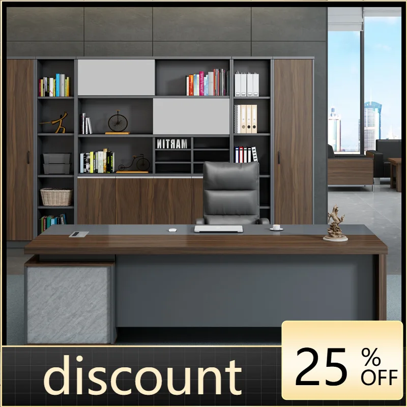 LMM Office Atmosphere Manager Supervisor Desk Single Simple Modern Desk