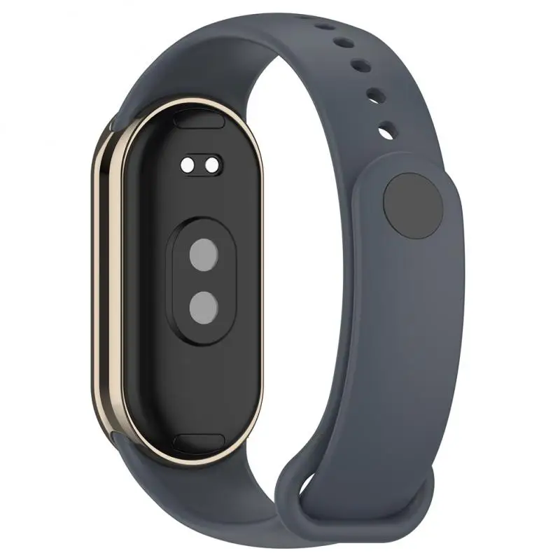 تصميم حزام المكونات المعدنية، متين Mi Band 8، سهل الاستخدام، موصل معدني وظيفي، بديل لنشاط معصمه